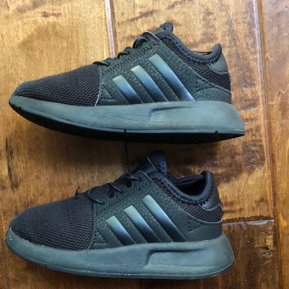 Toddler Adidas Black Tennis Shoes